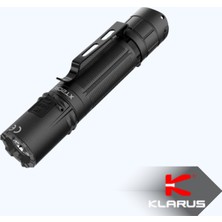 Klarus XT2CR Pro 2100 Lümen Şarj Edilebilir Profesyonel Taktik El Feneri Dual Switch Ipx8 Su Geçirmez
