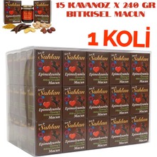 ŞAHLAN 15 Kavanoz x 240 gr ( 1 Koli ) Bitkisel Besin Ginsengli & Epimedyumlu Mesir Macunu