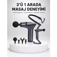 Hsc Bilişim Titreşimli Şarjlı Masaj Aleti 3ın1 Fonksiyonel Çok Amaçlı Model Yeni Nesil