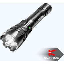 Klarus XT12GT Pro 1600 Lümen Profesyonel Şarj Edilebilir Taktik El Feneri - 850 Metre Menzilli