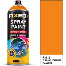 Sgs Fixed Sprey Boya Akrilik - Turuncu (RAL2004) 320 gr 400 ml