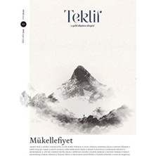 Ketebe Yayınları Teklif 2 Aylık Düşünce Dergisi