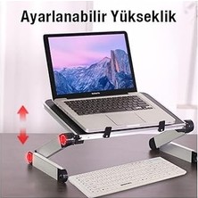 Mey İthalat Katlanabilir Dizüstü Bilgisayar/laptop Tablet Standı Fanlı