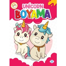 Dokuz Çocuk Yayınları Neşeli Unicorn Boyama