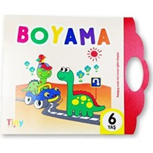 Tiny Kids Kodlamalı Boyama Kitabı - 6 Yaş