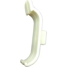 Mey İthalat Feyza Stor Perde, Zebra Perde Korniş Montaj Aparatı 3,5 cm 25 Adet