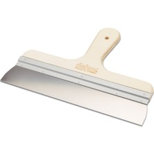 Dekor Paslanmaz Çelik Eğri Saplı Ispatula (30 Cm)