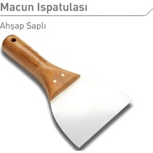 Dekor Ahşap Saplı Macun Ispatulası (6 cm & Yay Çeliği)