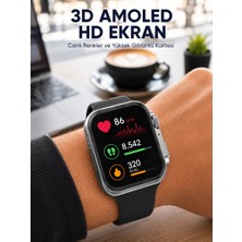 Hsc Bilişim Gelişmiş Özellikli Akıllı Saat Dayanıklı Yapı ve Amoled Ekran Yeni Nesil
