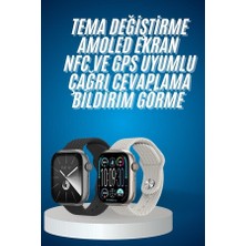 Hsc Bilişim Akıllı Kol Saat Amoled Ekran Android ve Ios Uyumlu Arama Konuşma