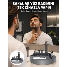 Hsc Bilişim Çok Fonksiyonlu 9’u 1 Arada Tıraş Makinesi Şarjlı Saç Sakal Düzeltici Yeni Nesil