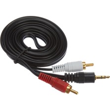 Rose RC-509 2rca-3.5mm 5 mt Stereo Ses Kablosu