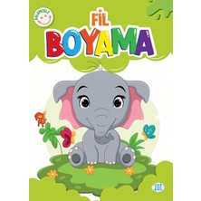 Dokuz Çocuk Yayınları Eğlenceli Fil Boyama