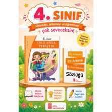 Ata Yayıncılık 4.sınıf Oku Anla Pekiştir + Eş Anlamlı, Zıt Anlamlı ve Eş Sesli Kelimeler Sözlüğü