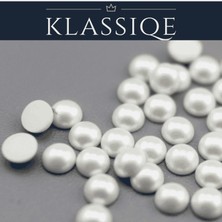 Klassiqe 8 mm Seramik Hotfix Inci Beyaz – 288 Adet