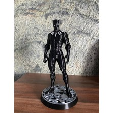 Riva Self Black Panther Figür - Kara Panter Heykeli 3D Baskı Koleksiyon Parçası (13-15-20 Cm)