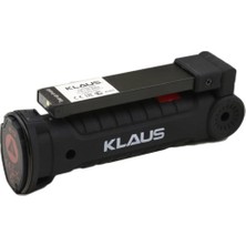 Klaus Mıknatıs ve Kırmızı LED Iş Feneri  (3 W & 18000 Mah & 350 Lümen)