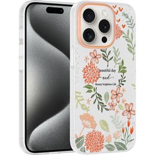 Alan Tech Apple iPhone 15 Pro Max Kılıf Kamera Korumalı Desenli Zore Klip Kapak