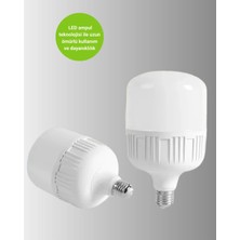 Astraltech Acil Durumlara Uygun Şarjlı Torch LED Ampul 30 Watt Yeni Nesil