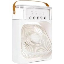 Astraltech Taşınabilir 3'ü 1 Arada Mini Fan | Nemlendirici + Soğutucu + Gece Lambası Yeni Nesil