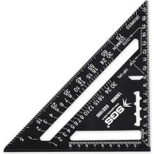 Sgs Alüminyum Üçgen Gönye (180 Mm)