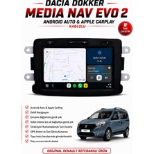 Dacia Dokker Uyumlu Orijinal Medi Nav Evo 2 Multimedya Carplay / Android Auto Özellikli 1.0.15 Versiyon