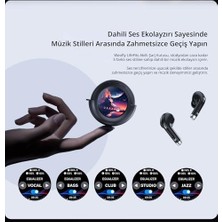 Weofly Lifefits Dokunmatik Ekranlı Saatli Bt 5.4 Bass Kulakiçi Kulaklık