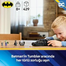 Dc Batman: Batman Tumbler, Two-Face ve Joker’e Karşı 76303-8 Yaş ve Üzeri Çocuklar Için Yaratıcı Oyuncak Yapım Seti, Doğum Günü Hediyesi (429 Parça)