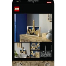 Architecture Paris – Aşıklar Şehri 21064 – Yetişkinler Için Eyfel Kulesi, Notre Dame, Zafer Takı ve Louvre Müzesi Mimari Simgelerini Içeren Dekoratif Model Yapım Seti, Hediye Fikri (958 Parça)