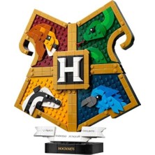 Harry Potter Hogwarts Bina Arması 76462-12 Yaş ve Üzeri Kız ve Erkek Çocuklar Için Binaları Temsil Eden Hayvanlar Içeren Yaratıcı Oyuncak Yapım Seti, Hediye Fikri (545 Parça)
