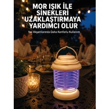 Iç ve Dış Mekân Kullanımına Uygun Sinek Kovucu Lamba