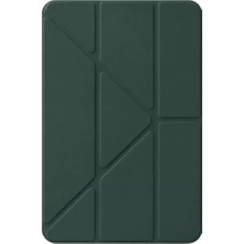 Al-Kar Ticaret Newface Apple Ipad 2025 10.9 10.nesil (A16) Mera Kalemlikli Tablet Kılıfı - Koyu Yeşil