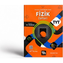 10’da 10 Yayınları Tyt Fizik Defteri Tamamı El Yazması Video Anlatımlı Necmettin Taze Tyt Fizik Konu Anlatım Defteri Üniversite Hazırlık