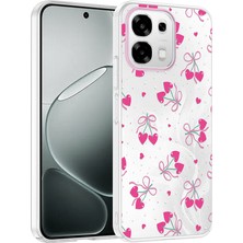 Alan Tech Oppo A6 Pro Kılıf Kamera Korumalı Desenli Zore Klip Kapak