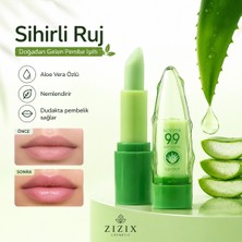 Zizix Aloe Vera Özlü Sihirli Ruj Dudak Nemlendirici Ruj