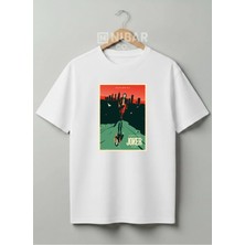 Nubarco Joker Tasarımlı Unisex Premium Pamuklu Tişört