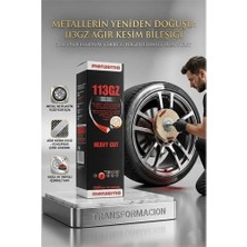 113GZ Heavy Cut Polisaj Pastası | 1.1kg Profesyonel Metal Parlatma Cilası 723042