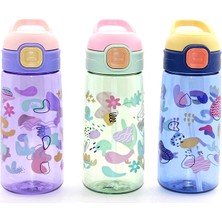Al-Kar Ticaret Renkli Pipetli Suluk 600 ml Bpa Içermez ALK2968