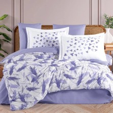 Al-Kar Ticaret Tek Kişilik Poplin Nev Takımı Silva Lila