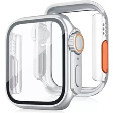 Al-Kar Ticaret Newface Apple Watch 44MM Watch 49MM Kasa Dönüştürücü ve Ekran Koruyucu - Çöl Titanyum
