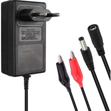 Weko 14.4 Volt - 2 Amper 5.5*2.5 mm Uçlu + Krokodil Aparatlı Akü Şarj Cihazı WK-29111