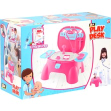 573-BP Lıttle Nurse Oyun Taburesi Doktor Set Kız(Ürün Oyuncaktır)