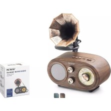 Nns NS803BT Bluetooth Nostaljik Fm Radyo USB Tf Hoparlör
