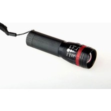 Al-Kar Ticaret Power Ledli ve Zoomlu 2 Km Menzilli Alüminyum El Feneri