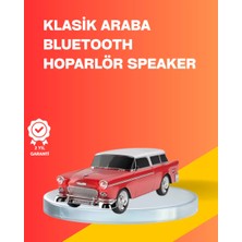 Al-Kar Ticaret Taşınabilir Klasik Araç Tasarımlı Kablosuz Hoparlör