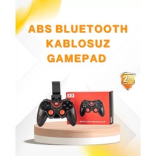 Al-Kar Ticaret Kablosuz Bluetooth Gamepad Pc Android Tv Uyumlu Oyun Kumandası
