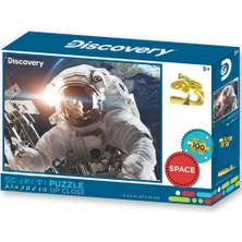 Uzayda Astronot Puzzle 100 Parça