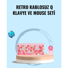 Al-Kar Ticaret Bluetooth Klavye ve Mouse Kombinasyonu – USB Alıcılı, Kompakt, Uzun Ömürlü