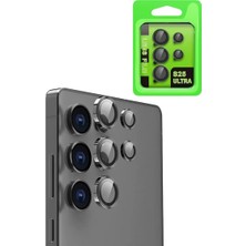 Al-Kar Ticaret Newface Samsung Galaxy S25 Ultra Raze Metal Kamera Lens - Siyah