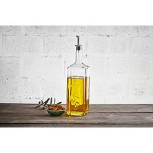 Büyük Pazar Store Metal Tıpalı Yağlık & Sirkelik, Şeffaf, 1 Litre